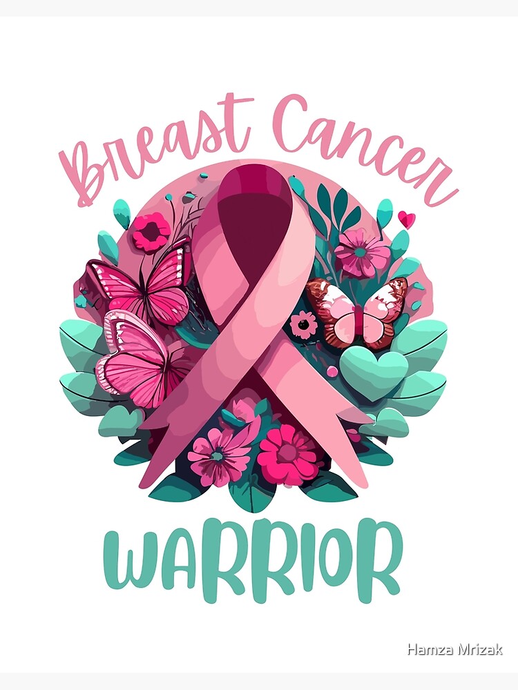 Pink Ribbon Warrior Decal