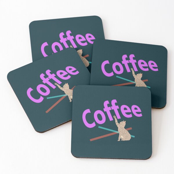 Item preview, Coffee Cat designed and sold by lobodelnoir.