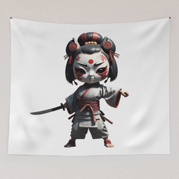 Item preview, Dangerous Geisha designed and sold by TodoDecoArt.