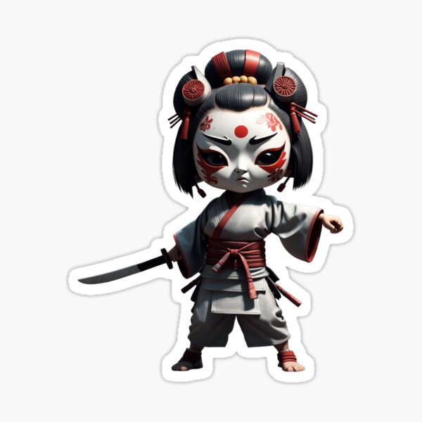 Samurai No. 2: Do Nothing that is of No Use - Miyamoto Musashi Sticker for  Sale by Scott Sakamoto aka Puff Sumo
