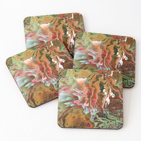 Item preview, IMAGE PRINT ONLY Faux Marble Marbled Veins Paint Explosion Abstract Marbling 4 of 4  designed and sold by Beachy.