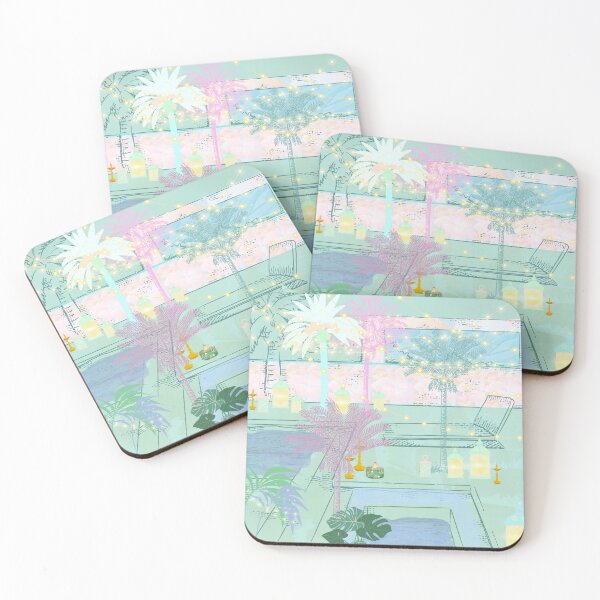 Item preview, Copy of Pool and palms, lanterns, water,  designed and sold by Sugar Wisdom .