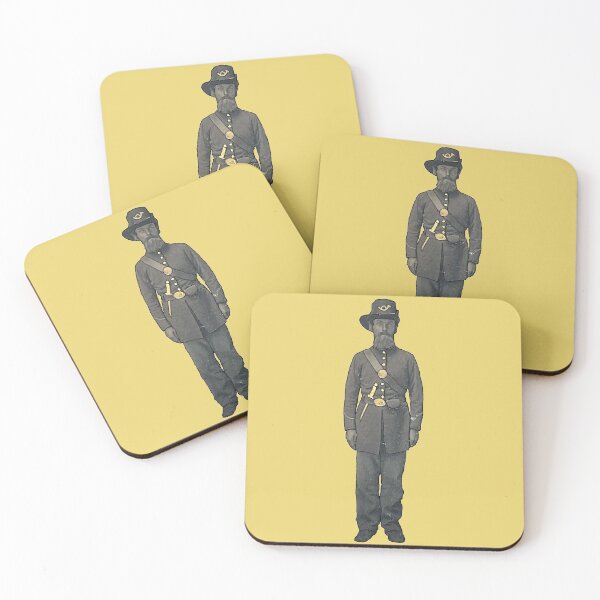 Item preview, Vintage Civil War Union Soldier in Uniform with a Knife URM designed and sold by urmaddad.