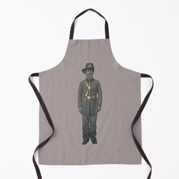 Item preview, Vintage Civil War Union Soldier in Uniform with a Knife URM designed and sold by urmaddad.