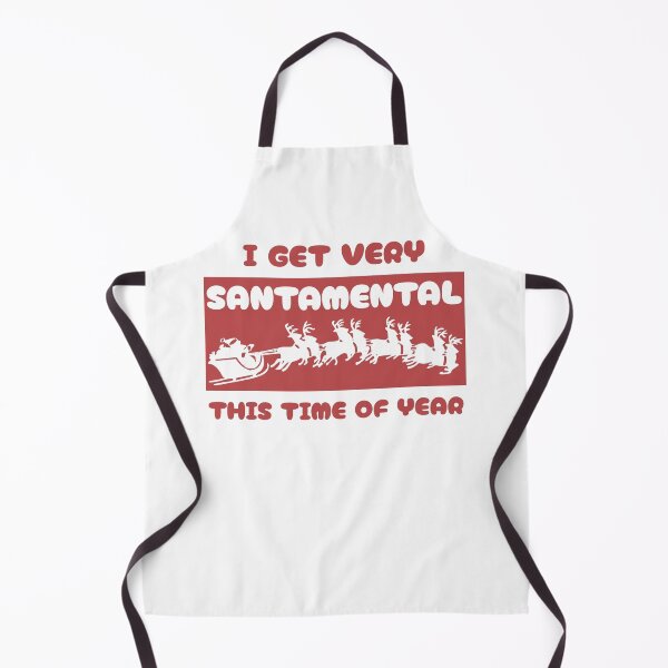 Item preview, Santamental (Red on White) designed and sold by FootprintDesign.