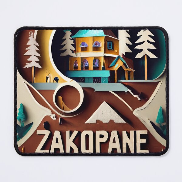 Item preview, Zakopane, Poland, Cities of the World, Vintage style designed and sold by emaga.