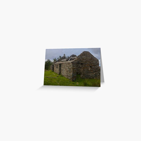 Stonework of a ruin Greeting Card