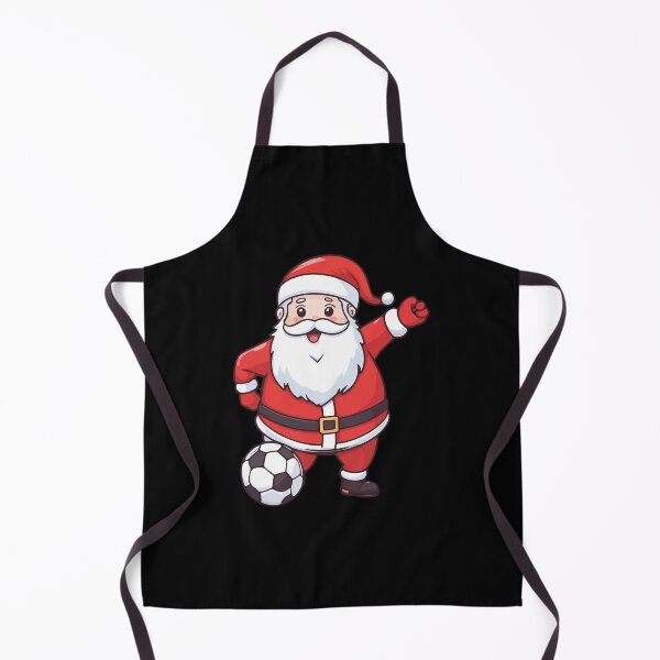 Item preview, Kawaii Santa Playing Soccer designed and sold by Ridaelb.