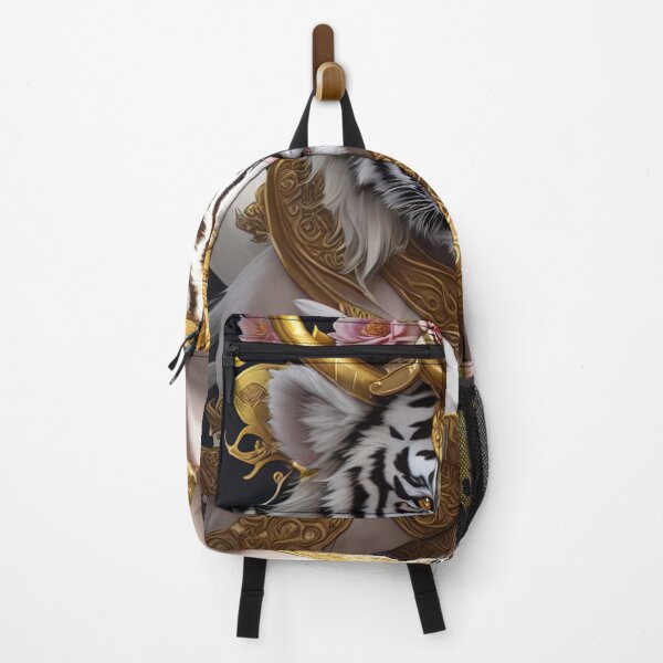 Item preview, Lion white, magestic, golden, king, queen, Kingdom, cute, animal designed and sold by Cyber Kids.