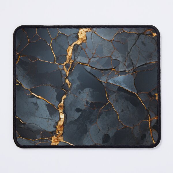 Item preview, Luxury Black Marble with Gold Veins designed and sold by FR--Studio.