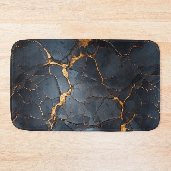 Item preview, Luxury Black Marble with Gold Veins designed and sold by FR--Studio.