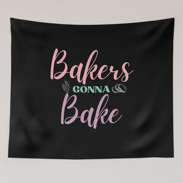 Item preview, Bakers gonna bake Baking lover - Pastel designed and sold by PuralunaCreations.