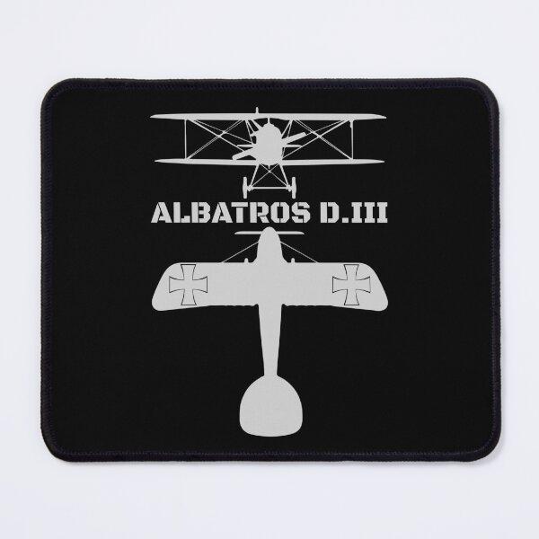Item preview, Albatros D.III Silhouette WW1 Biplane Fighter Plane designed and sold by MilitaryMart.