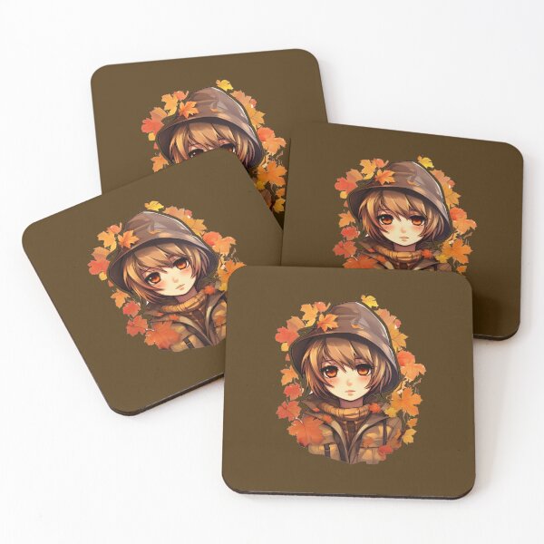 Item preview, Autumn season theme anime style design  designed and sold by Trendy-Artistry.
