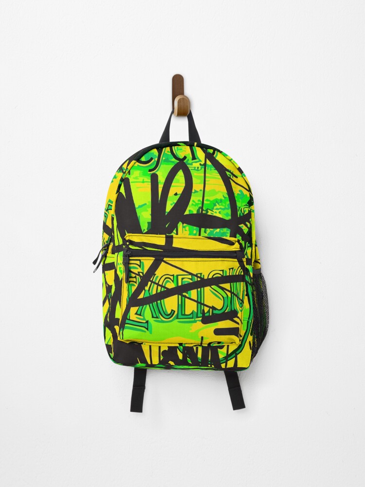Thumbnail 1 of 3, Backpack, Excelsior Cycles Vintage Graffiti designed and sold by blackink-design.