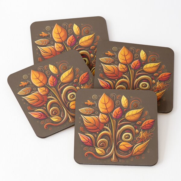 Item preview, Auburn Whispers: Autumn Leaves in Crisp Air designed and sold by ReplyGirl.