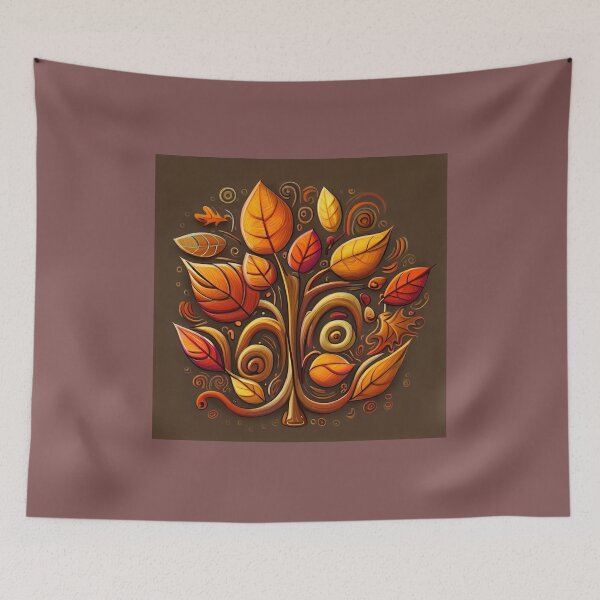 Item preview, Auburn Whispers: Autumn Leaves in Crisp Air designed and sold by ReplyGirl.