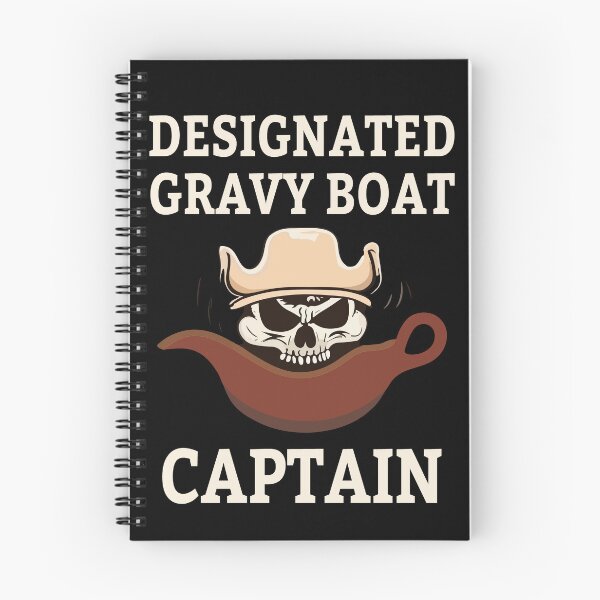 Item preview, Designated Gravy Boat Captain Funny Thanksgiving Pirate Gift designed and sold by TMelonShop.