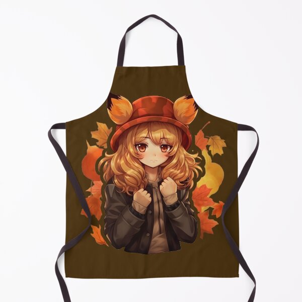Item preview, Anime girl and Falling season designed and sold by Trendy-Artistry.