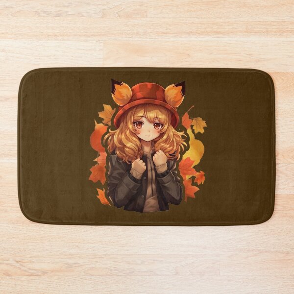 Item preview, Anime girl and Falling season  designed and sold by Trendy-Artistry.