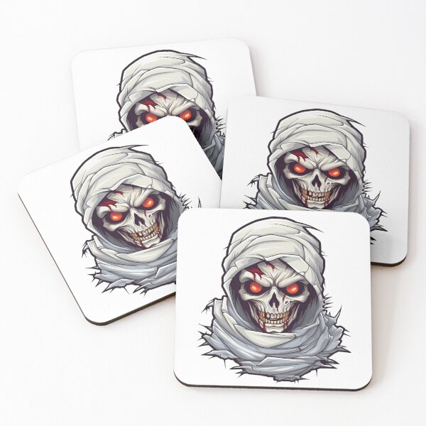 Item preview, Halloween Monster Halloween Mummy Cartoon Mummy Character Halloween Scarecrow Strawman Sticker designed and sold by Kevin Lou.
