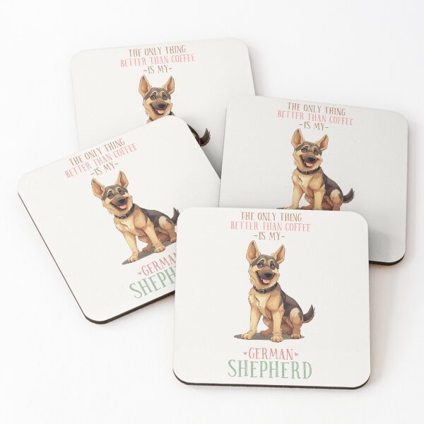 Item preview, The only thing better than coffee is my German Shepherd designed and sold by Acim0.