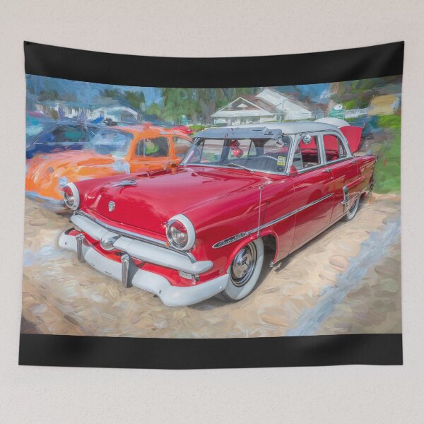 Item preview, 1953 Red Ford Customline Sedan X101 designed and sold by RichFrancoCars.