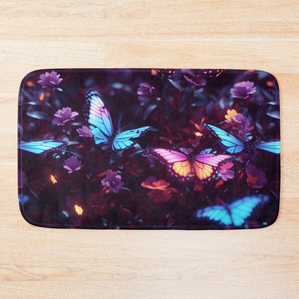 Item preview, Vibrant neon butterflies designed and sold by WalterGomes.