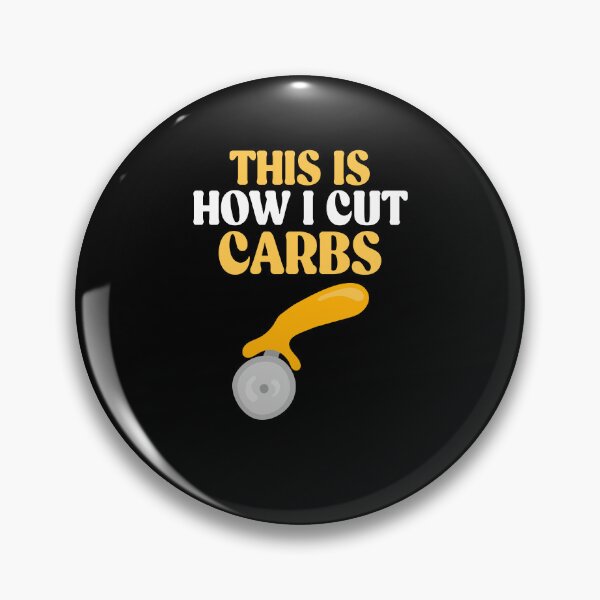 Item preview, This Is How I Cut Carbs Pizza Cutter Food Gym Workout Diet Gift designed and sold by TMelonShop.