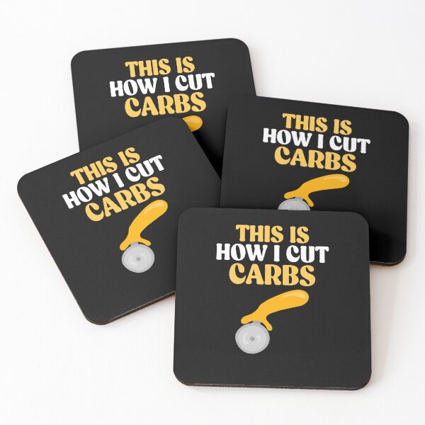 Item preview, This Is How I Cut Carbs Pizza Cutter Food Gym Workout Diet Gift designed and sold by TMelonShop.