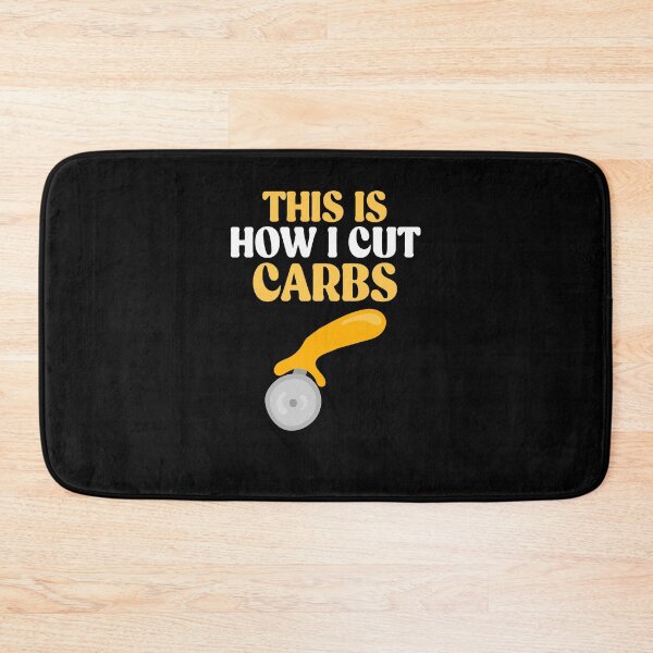 Item preview, This Is How I Cut Carbs Pizza Cutter Food Gym Workout Diet Gift designed and sold by TMelonShop.
