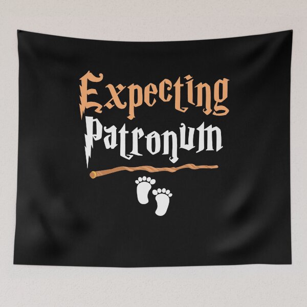 Item preview, Expecting Patronum Funny Halloween Pregnancy Announcement Gift designed and sold by TMelonShop.