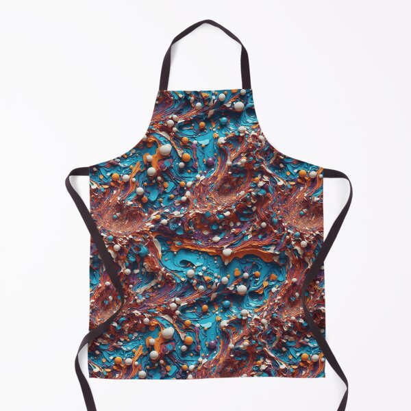 Item preview, White, orange, blue and purple paint drops and splash designed and sold by DJALCHEMY.
