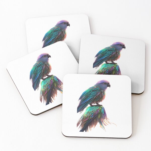 Item preview, Clipart of an imaginary jewel parrot.  designed and sold by Vegasstickers.