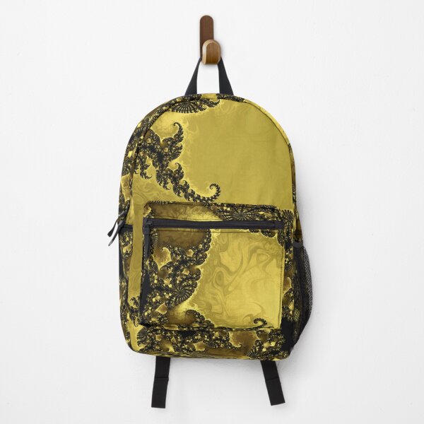 Artikelvorschau, Fraktal in elegantem Gold 1 | Abstrakte fraktale Kunst entworfen und verkauft von Dr-Pen.