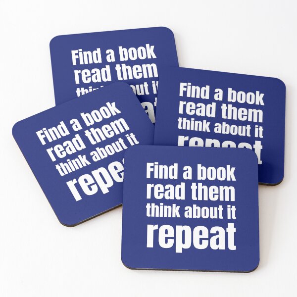 Item preview, Copia de Find a book, read it, think, repeat designed and sold by studio468.