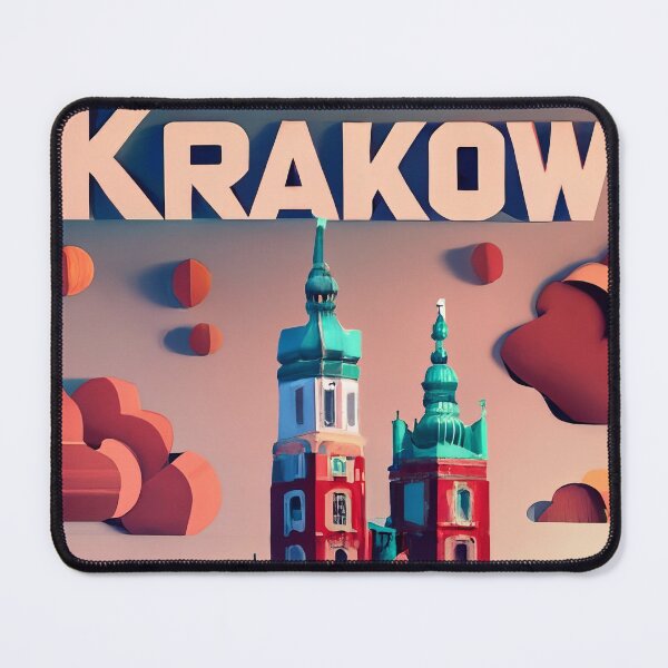 Item preview, Kraków, Poland, Cities of the World, Vintage style designed and sold by emaga.