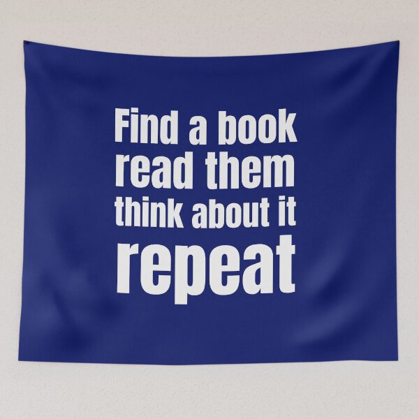 Item preview, Copia de Find a book, read it, think, repeat designed and sold by studio468.