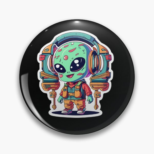 Artikelvorschau, Alien entworfen und verkauft von TrendyPalette.