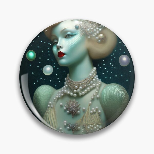 Item preview, Mermaid dark sirena designed and sold by Adorned-Art.