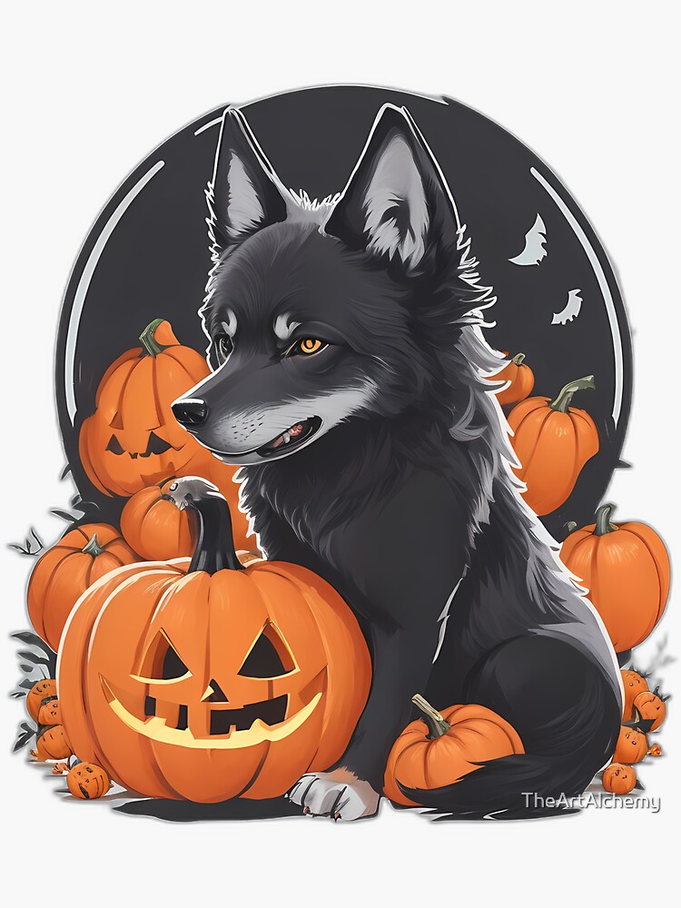 Wholesale Cute Acrylic Halloween Style Pumpkin Ghost Nurse Badge
