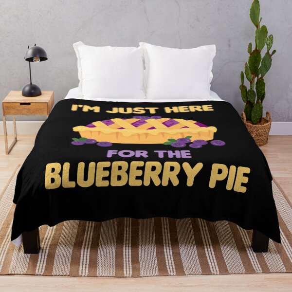 Item preview, Im Just Here For The Blueberry Pie Funny Thanksgiving Family Gift designed and sold by TMelonShop.