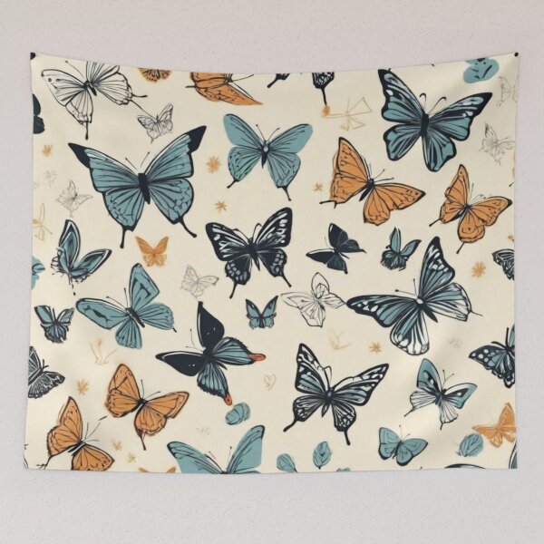 Item preview, Lustful Butterfly Design Pattern 009 designed and sold by Alexis Art Collection.