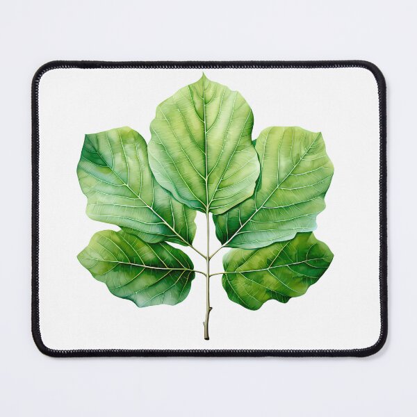 Item preview, Watercolor Alder Tree Leaves designed and sold by DariyaDell.