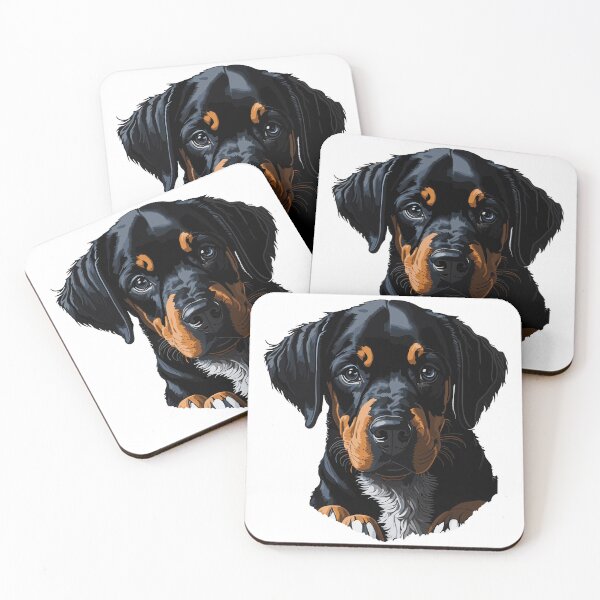 Item preview,  Black sweet Doberman Natural Ear gifts for everyone who loves dogs designed and sold by EwelelleDesign.