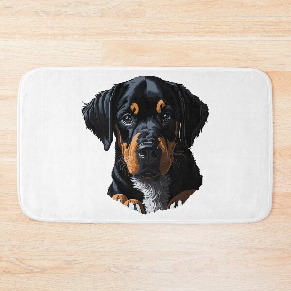 Item preview,  Black sweet Doberman Natural Ear gifts for everyone who loves dogs designed and sold by EwelelleDesign.