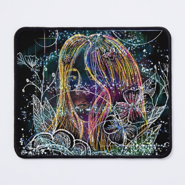 Item preview, Graphics Art  woman flower with lights full color designed and sold by LifeTU.