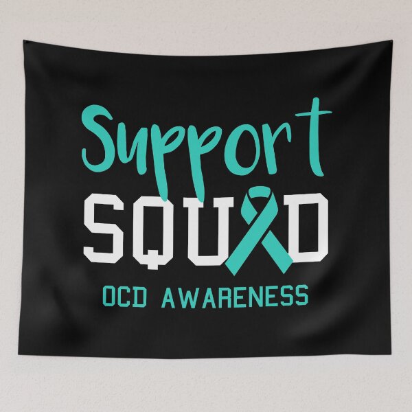Item preview, Support Squad Obsessive Compulsive Disorder OCD Awareness designed and sold by Color-Sparkle.