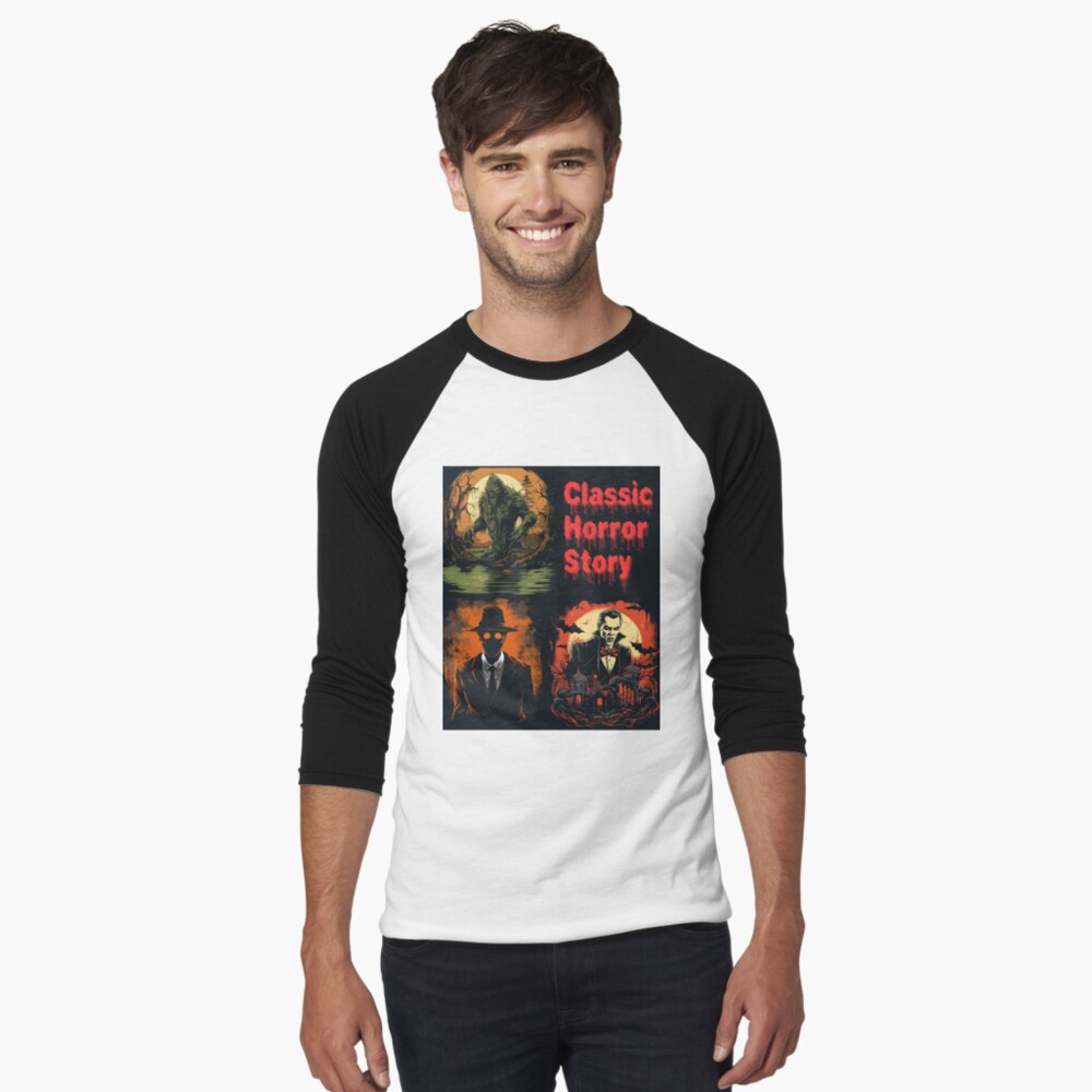 Item preview, Baseball ¾ Sleeve T-Shirt designed and sold by mOdesign84.