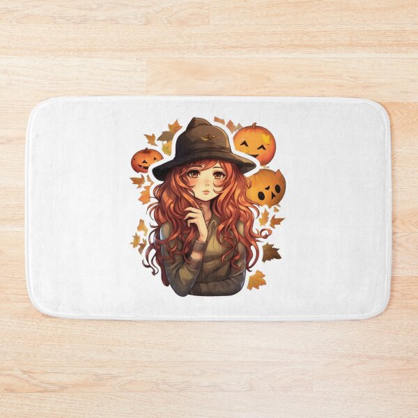 Item preview, Girl with hat in falling season  designed and sold by Trendy-Artistry.